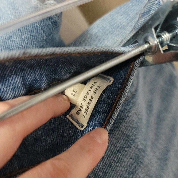 Madewell Women's The Perfect Vintage Jean Light Wash Denim Size: 32 GUC - Picture 7 of 10